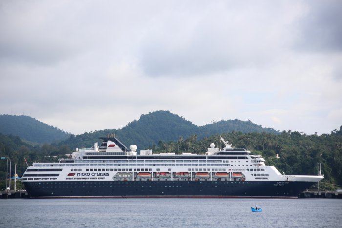 Perdana, Kapal Pesiar MV. Vasco Da Gama singgahi Kawasan Sabang