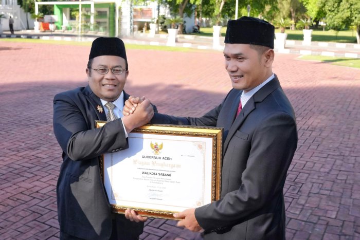 Peringatan Hari Koperasi, Pemko Sabang dapat penghargaan dari Pemprov Aceh